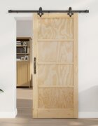 vidaXL Преплъзваща се врата ORKDAL 86 x 1985 см Натурално