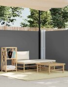 vidaXL Прибираща се странична тента антрацит 140x600 см
