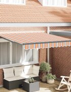 vidaXL Прибираща се тента Многоцветен 300 x 250 cm