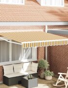 vidaXL Прибираща се тента Многоцветен 300 x 250 x 165 см