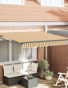 vidaXL Прибираща се тента Многоцветен 350 x 250 cm