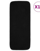 vidaXL Противоплъзгащи стелки за стълби 15 бр 60x25 см черни
