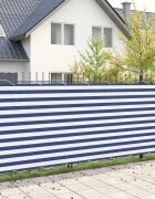 vidaXL Прозорец за балкон 180 x 800 cm Тъкан с PU покритие