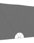 vidaXL Прозорец за балкон 200 x 300 cm Полиестер Правоъгълна