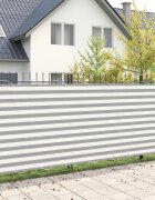 vidaXL Прозорец за балкон 200 x 400 cm Тъкан с PU покритие