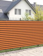 vidaXL Прозорец за балкон 200 x 600 cm Тъкан с PU покритие