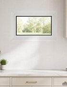vidaXL Прозорец за мазе RISOR 35 x 30 см PVC и стъкло