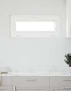 vidaXL Прозорец за мазе RISOR 90 x 40 cm PVC и чисто обикновено стъкло