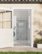 vidaXL Прозрачна завеса за врата 300x26 мм 10 м PVC