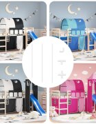 vidaXL PVC Тръба 12 бр. Бяло 122 x 18 x 500 мм PP и PE