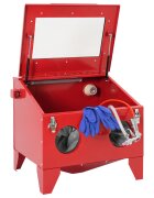 vidaXL Пясъкоструйна кабина 150 л 125 PSI Студено валцована стомана