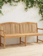 vidaXL Ръчно изработена розова пейка 150 x 60 x 90 см