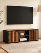 vidaXL Ръчно изработено телевизионно шкафче 105 x 30 x 35 см