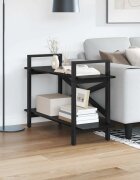 vidaXL Рафт за книги 2 нива 100 x 335 x 64 см Инженерна дървесина