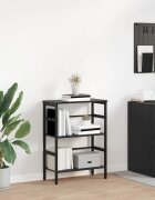 vidaXL Рафт за книги 2 нива 60 х 295 х 81 см Инженерна дървесина