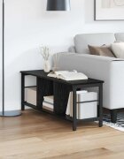 vidaXL Рафт за книги 3 нива 102 x 32 x 405 см Инженерна дървесина