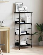 vidaXL Рафт за книги 3 нива 50 x 33 x 1175 см Инженерна дървесина