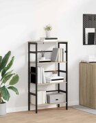 vidaXL Рафт за книги 3 нива 60 х 295 х 115 см Инженерна дървесина