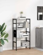 vidaXL Рафт за книги 3 нива 60 х 295 х 115 см Инженерна дървесина