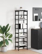 vidaXL Рафт за книги 4 нива 40 х 295 х 149 см Инженерна дървесина