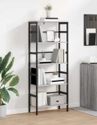 vidaXL Рафт за книги 4 нива 60 х 295 х 149 см Инженерна дървесина