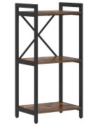 vidaXL Рафт за книги 40 x 30 x 85 см Инженерна дървесина Димян дъб
