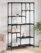 vidaXL Рафт за книги 5 нива 99 x 355 x 176 cm Инженерна дървесина