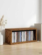 vidaXL Рафтове за CDs Дъбова дървесина 40 x 17 x 17 см