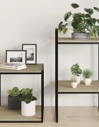 vidaXL Рафтове за етажерка 4 бр дъб сонома 40x40x15 см ПДЧ
