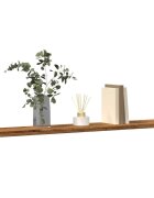 vidaXL Рафтове за книги 4 бр старо дърво 60x10x15 см инженерно дърво