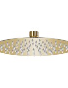 vidaXL Rainshower душ пита инокс 20 см кръгла златиста