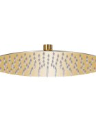 vidaXL Rainshower душ пита инокс 30 см кръгла златиста