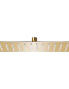 vidaXL Rainshower душ пита инокс 30x20 cм правоъгълна златиста
