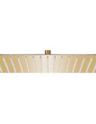 vidaXL Rainshower душ пита инокс 40x30 cм правоъгълна златиста