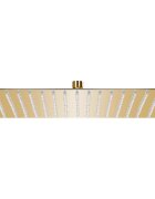 vidaXL Rainshower душ пита инокс 40x40 cм квадратна златиста