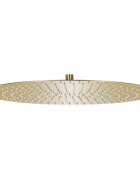 vidaXL Rainshower душ пита инокс 50 см кръгла златиста
