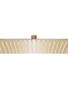 vidaXL Rainshower душ пита инокс 50x50 cм квадратна златиста