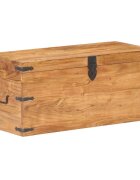 vidaXL Ракла 90x40x40 см акациево дърво масив