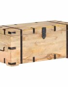 vidaXL Ракла 90x40x40 см мангово дърво масив