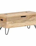 vidaXL Ракла 90x40x45 см мангово дърво масив