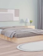 vidaXL Рамка за легло 120x200 см масивно дърво