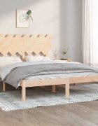 vidaXL рамка за легло 150x200 см King Size масивно дърво