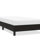 vidaXL Рамка за легло без матрак черна 80x210 cm Кадифе