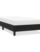 vidaXL Рамка за легло без матрак черна 80x220 cm Кадифе