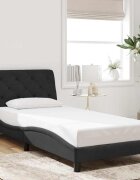 vidaXL Рамка за легло без матрак черна 90x200 см кадифе
