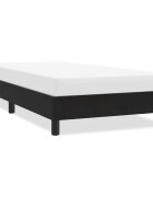 vidaXL Рамка за легло без матрак черна 90x210 cm Кадифе