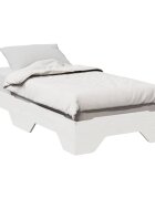 vidaXL Рамка за легло без матрак с възможност за подреждане 90x190 cm