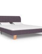 vidaXL Рамка за легло без матрак Таупе 135x190 см
