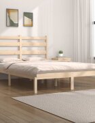 vidaXL Рамка за легло бор масив 120х200 см