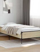 vidaXL Рамка за легло Дъб сонома 80 x 200 cm Инженерна дървесина
